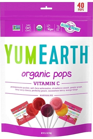 Yume Yumearth Vitamin C Lollipop 40 Allergy Friendly Non