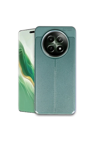 Newface - 865 - Realme 12 5g Kılıf Auto Focus Kapak - - Csmo-tex - Koyu Yeşil