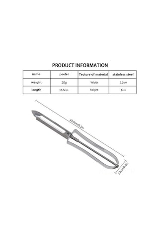 Reedark Çelik Mantar Soyma Aleti - Ev Mutfakta Sebze Meyve Soyucu, Kolay Kullanimlı, Duvar Takılabilir Diğer