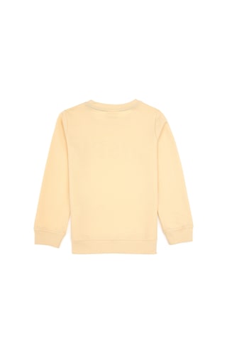 U.S. Polo Assn. Erkek Çocuk Beyaz Basic Bisiklet Yaka Sweatshirt 50313830-VR110
