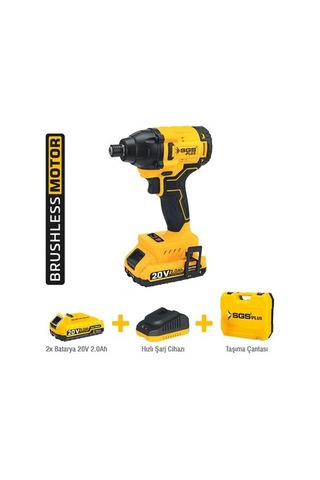Sgs SGS5500 20V 2 Amper Akülü Darbeli Vidalama Seti