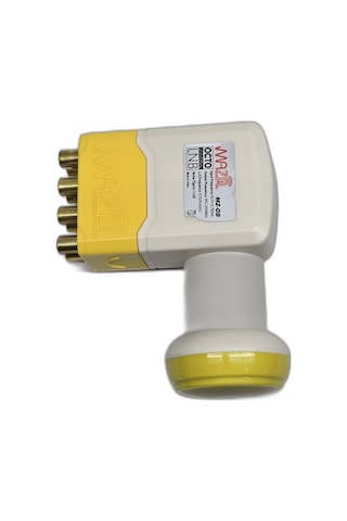 8 Li Lnb - 4k Ultra Hd Uyumlu Octo Universal Lnb - Konnektör Koruyucu Kapaklı
