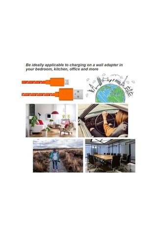 Prestigegoods 2.4a Mikro Usb Hızlı Şarj Kablosu - 2m/3m - Samsung S6 S7 Huawei Htc Uyumlu Android Tablet Ve Cep Telefonu Kablosu