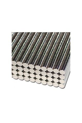 20 Adet Çap 5Mm X Kalınlık 1Mm Güçlü Yuvarlak Neodyum Mıknatıs