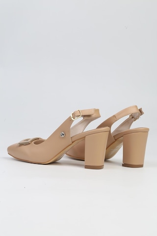 Pierre Cardin Pc-53113- 3592 Bej Cilt-kadın Topuklu Ayakkabı 001