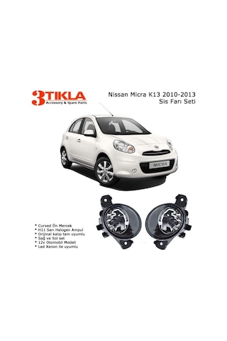 Nissan Micra 2010-2013 K13 Sis Farı Set Oem: 8200002469-70