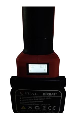 Ital Akülü Budama Makası 2 4ah Dijital 2 Bataryalı Pmx 45