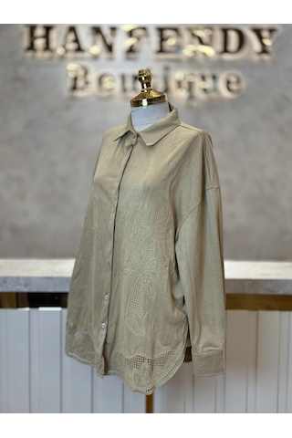 Ghisa Gh-4711g4471-c Camel Renk Gömlek Çok Renkli