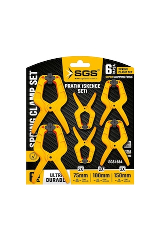 Sgs1684 - Mandal Tipi Pratik İşkence Seti 6 Parça