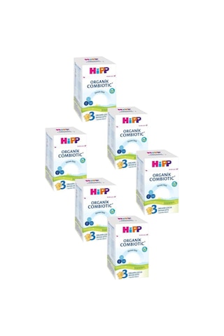 Hipp Organik 3 Devam Sütü 800 G 6 Adet