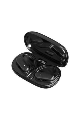 Jeemson Bluetooth Kulaklıklar, Ipx5 Su Geçirmez, 32 Saat Çalma Süresi, Led Göstergeli Kablosuz Şarj Kutusu, Mikrofonlu, Stereo Bass, Dokunmatik Kontrol
