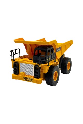 Scowetto Uzaktan Kumandalı 1:24 Ölçek Kamyon Damperli Full Fonksiyon Kamyon İş Makinası sarı
