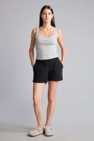 Defacto Relax Fit Beli Lastikli Bağcıklı Bermuda Şort E9686ax26aubk81 Siyah-bk81