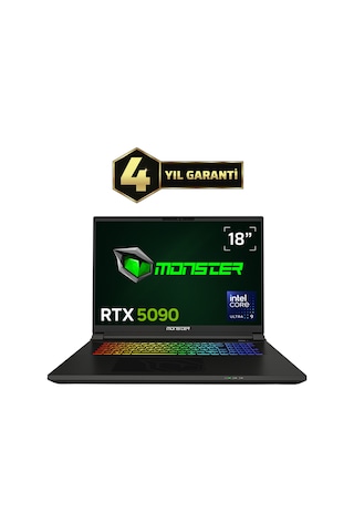 Monster Semruk S8 V1.2.4 Ultra Core 9 275HX 128 GB 4 TB SSD RTX5090 18" W11P Dizüstü Bilgisayar