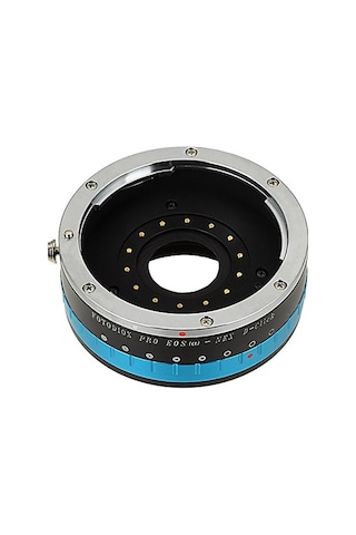 Fotodiox Pro Lens Mount Adapter With Built-in De-clicked İris Eos Ef Not Ef-s Lens Lens To E-series System Nex Camera Adaptörü, Fits Nex-3, Nex-5, Nex-5 N, Nex-7, Nex-vg10 Vg-10 Dijital Video Kamera