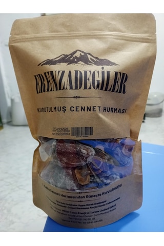 Erenzadegiler Cennet Hurması Kurusu 1 Kg Trabzon Hurması Kurusu Doğal Katkısız