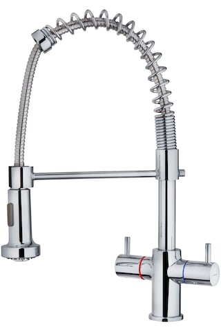 Teka - Go 939 - Çift Kollu Profesyonel Mutfak Bataryası - Krom - 116010001 Krom