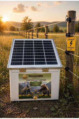 Goldenbee Combo Kit Elektrikli Çit Sistemi Domuz Ve Ayı Kovucu 500mt Set-300