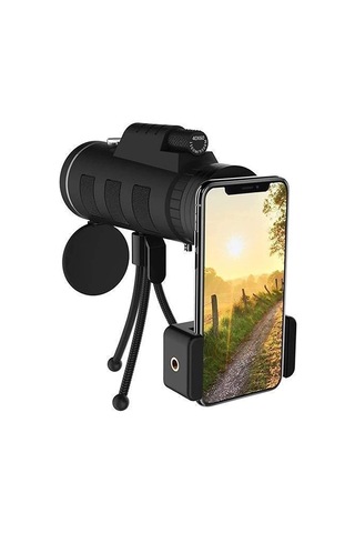 Monoküler Teleskop Yüksek Tanımlı Açık Hava Ürünleri Pusula Fonksiyonu İle Çift Tonlu Yüksek Güç, 40x60 Monoküler Teleskop