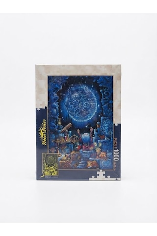 1000 Parça Neon Series Gece Temalı Puzzle - Astronomi Temalı Karanlıkta Parlayan Yapboz