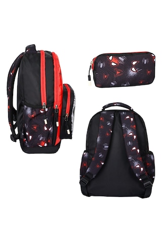 Örümcek Adam Baskılı, 3 Lü İlkokul Erkek Çocuk Beslenmeli Ve Kale