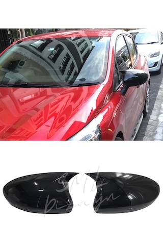 Renault Clio 5 2019-2022 Batman-Yarasa Ayna Kapağı (Plastik)