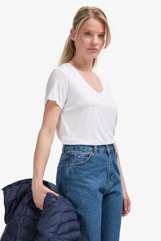 U.S. Polo Assn. U.s. Polo Assn. Kadın Beyaz Tişört Basic 50323448-vr013
