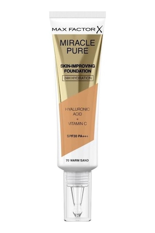 Miracle Pure Foundation Warm Sand No:70