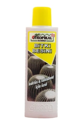 Kaktüs Sukulent Besini 2 ADET 225 ml Bitki Besini Sıvı Gübre