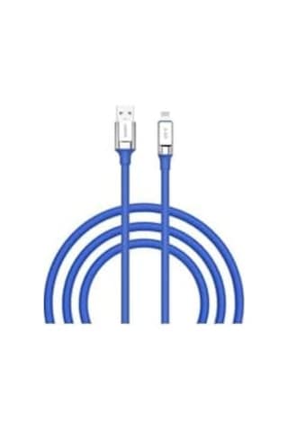 3.4a Lightning Şarj Ve Data Kablosu Mavi Sc-64
