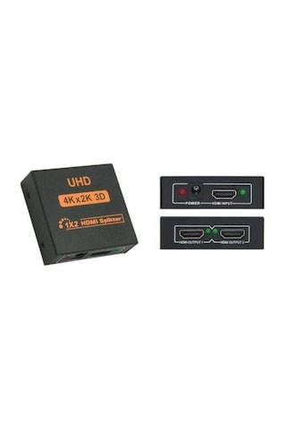 4K Hdmi Splitter 1 In 2 Out 2Li Hdmi Çoklayıcı Splitter 4K*2K 3D