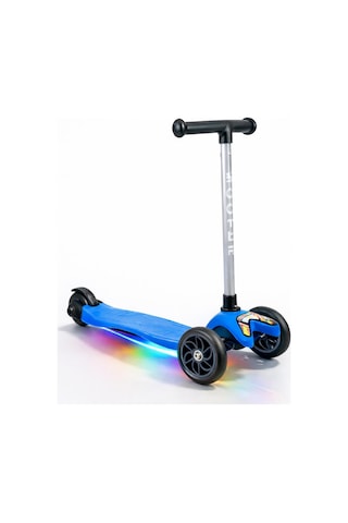 Tois Colorwase Led Işıklı 4 Kademe Ayarlanabilir 3 Tekerlekli Scooter - Mavi