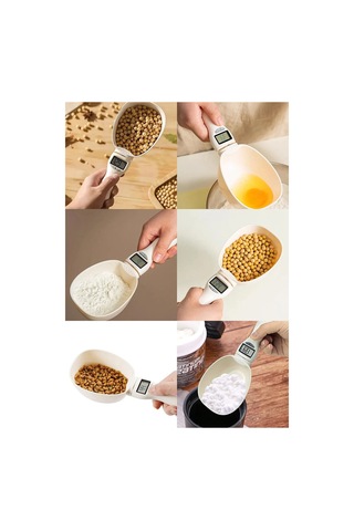 Dijital Ölçü Kaşığı - Terazili - 800 Gr Ölçme Kapasitesi Sarı