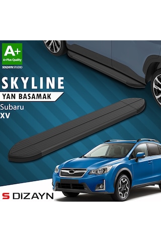 S-dizayn Subaru Xv Skyline Siyah Yan Basamak 173 Cm 2011-2017 A+ Kalite