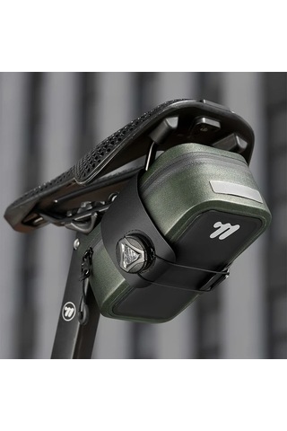 Willowhaven Green West Bıkıng Bisiklet Kuyruk Çantası Kendinden Kilitli Eğer Bag Portatif Selesiz Kilidi Alet Depolama Çantası Mtb Yol Bisiklet Aksesuarları Altın