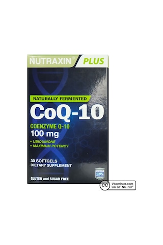 Nutraxin Koenzim Q10 30 Kapsül Aromasız