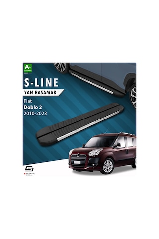 S-dizayn Fiat Doblo 2 S-line Krom Yan Basamak 193 Cm 2010 Üzeri