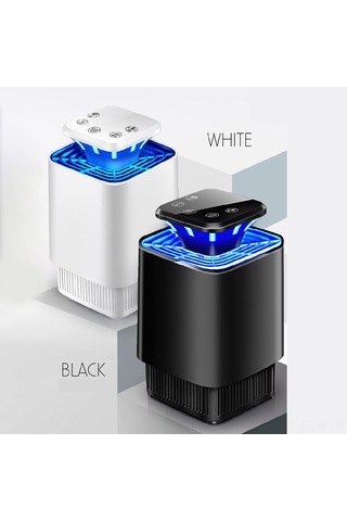 Xindoker Usb Bağlı 8 Led Siyah Evsel Mus Derici - Kimyasız, 360 Aydınlatma, 10 M² Etki Alanı, Kolay Temizleme