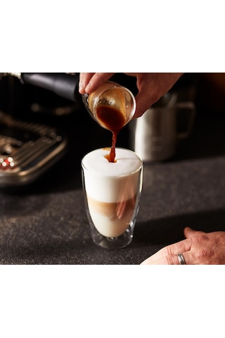 Tchibo Çift Cidarlı Latte Macchiato Bardağı, 2'li Saydam