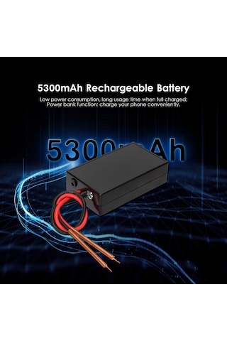 Vkemall Punta Kaynak Makinesi Taşınabilir Nokta Kaynak Makinesi Kaynak Kalemleri 6 Vites Ayarlanabilir 5300mah Siyah