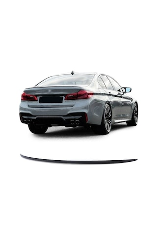 Autogp Bmw G30 M5 Bagaj Üstü Spoiler Siyah Boyalı 2017 / 2023