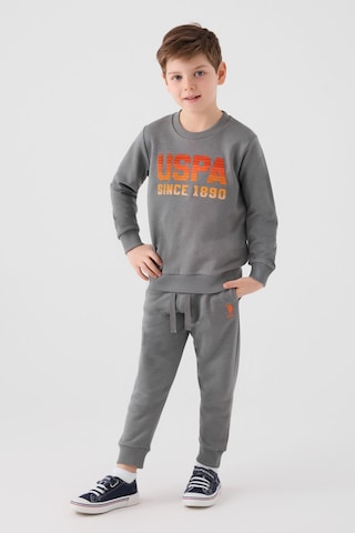 U.s. Polo Assn Erkek Çocuk Gri Eşofman Takımı Gri