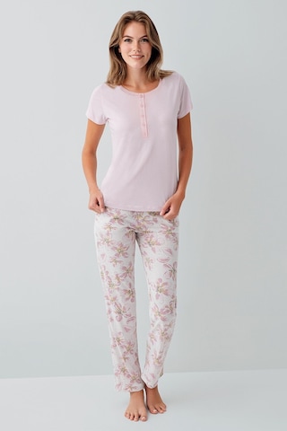 Arnetta Kadın Pembe Pijama Takım Ar3624-s-v1 Pembe