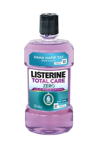 Listerine Total Care Zero Hafif Tat Ağız Bakım Suyu 250 ML