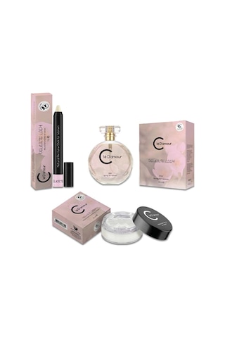Cle D'Amour Delicate Lady Women Vegan EDP Kadın Parfüm Çiçeksi 3 x 50 ML