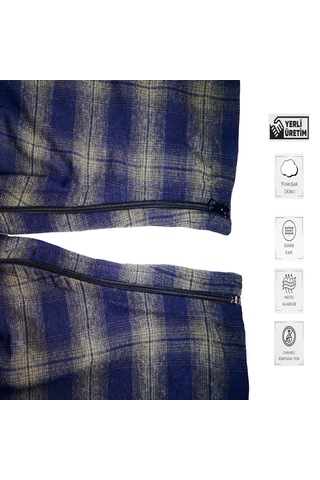 Ozclife Dayanıklı Yırtılmaz Hasta Bakım Tulumu - Özel Dikim