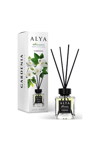 Alya Nature's Scents Gardenia Bambu Çubuklu Oda Kokusu- Gardenya Kokusu Abundance Prosperity