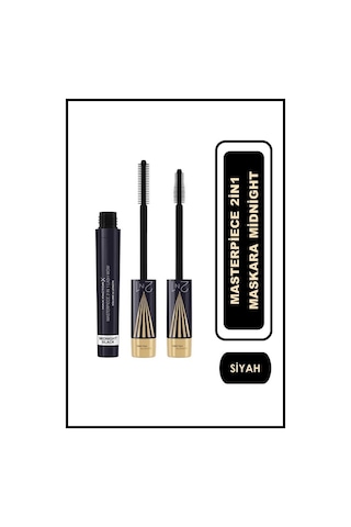 Max Factor Masterpiece 2in1 Maskara Midnight Siyah