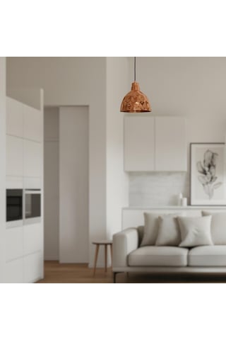 Opare Bakır Sarkıt Avize Bakır