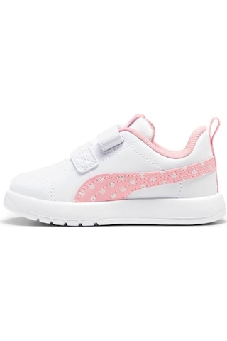 Puma Courtflex V3 Dotty V Inf Çocuk Günlük Ayakkabı 398759-05 Beyaz